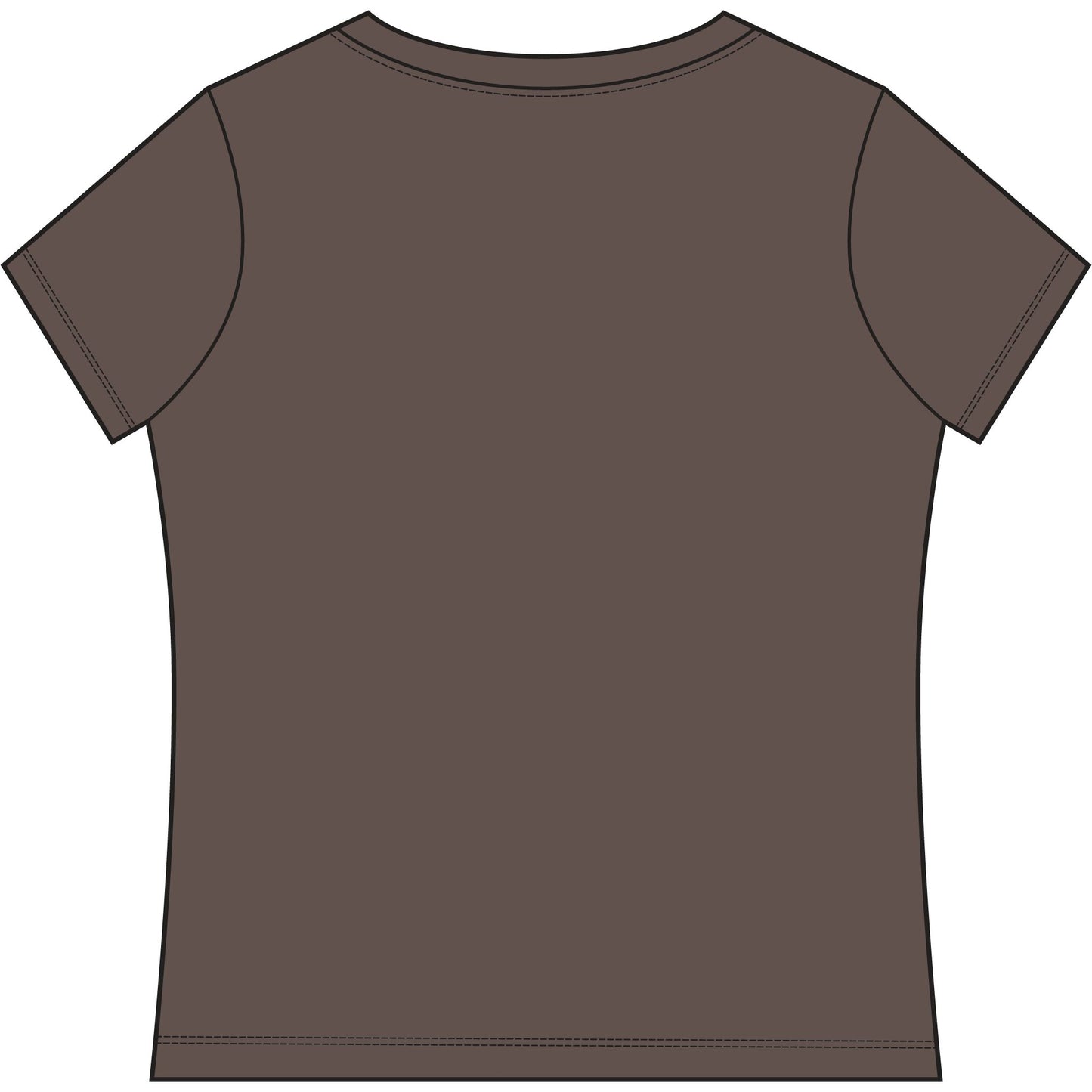 Overcomers Women's V-Neck Tee — Small Chest Logo Casual Top