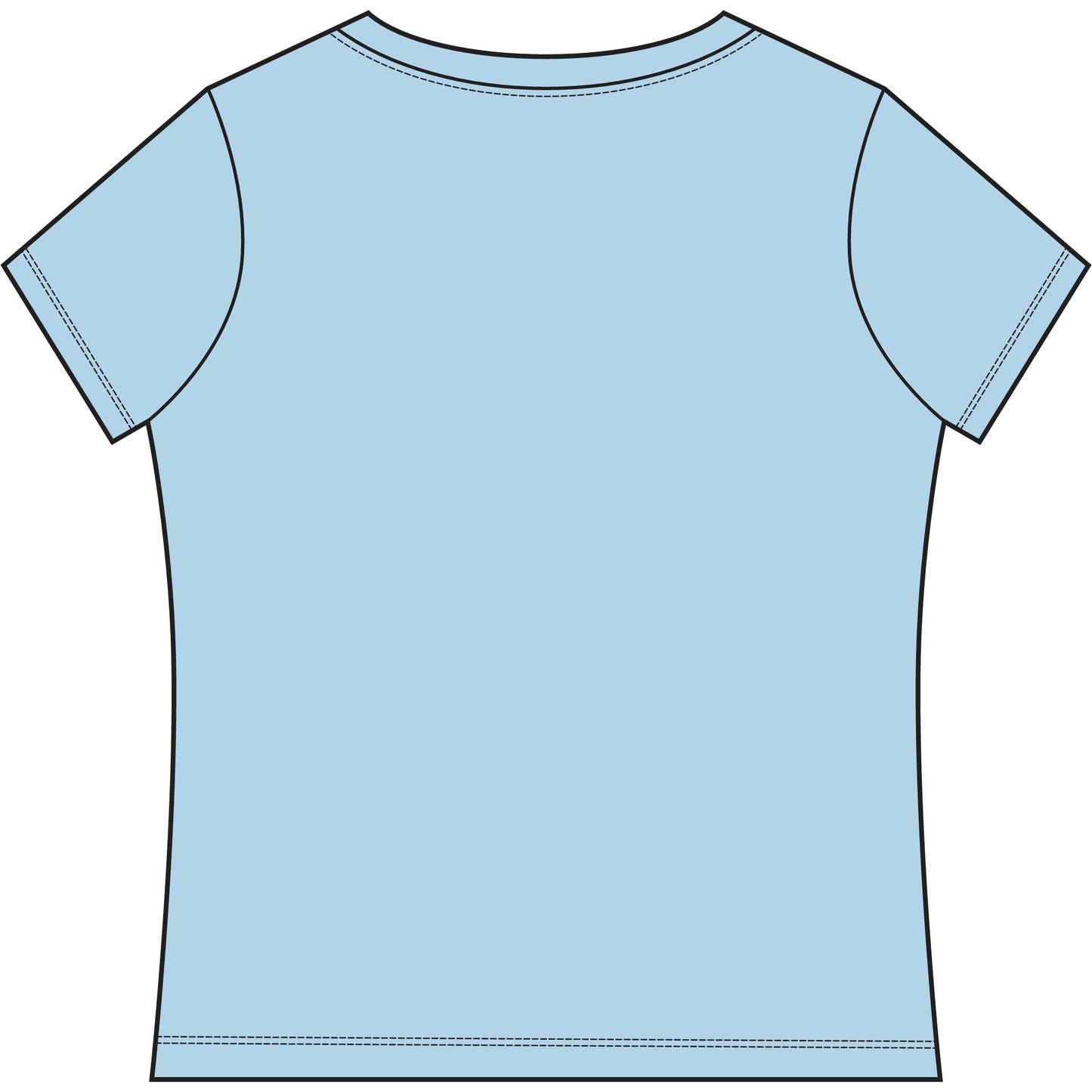 Overcomers Women's V-Neck Tee — Small Chest Logo Casual Top