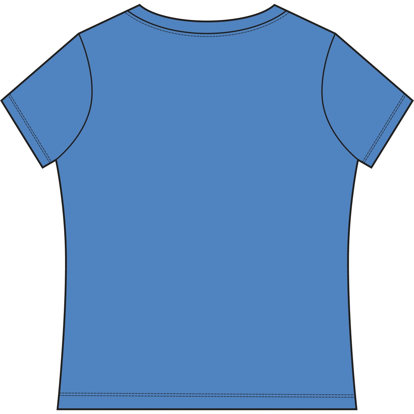 Overcomers Women's V-Neck Tee — Small Chest Logo Casual Top