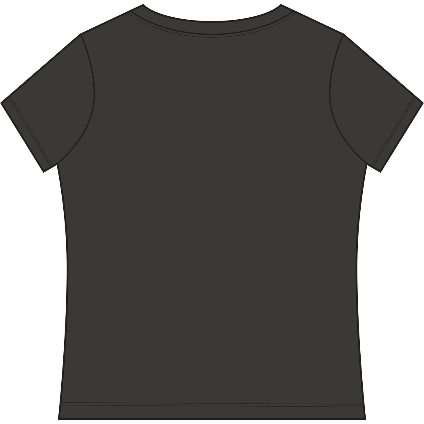 Overcomers Women's V-Neck Tee — Small Chest Logo Casual Top