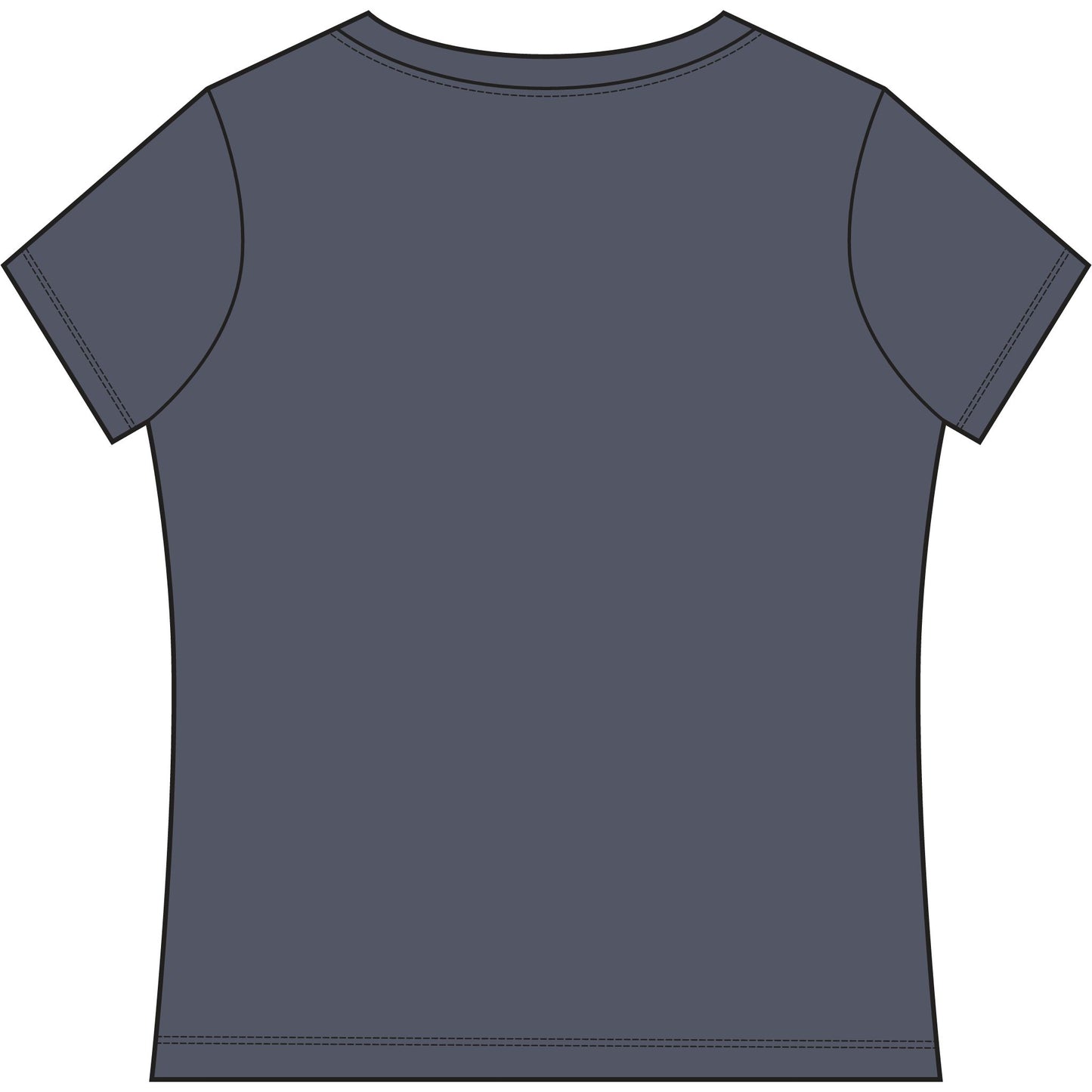 Overcomers Women's V-Neck Tee — Small Chest Logo Casual Top