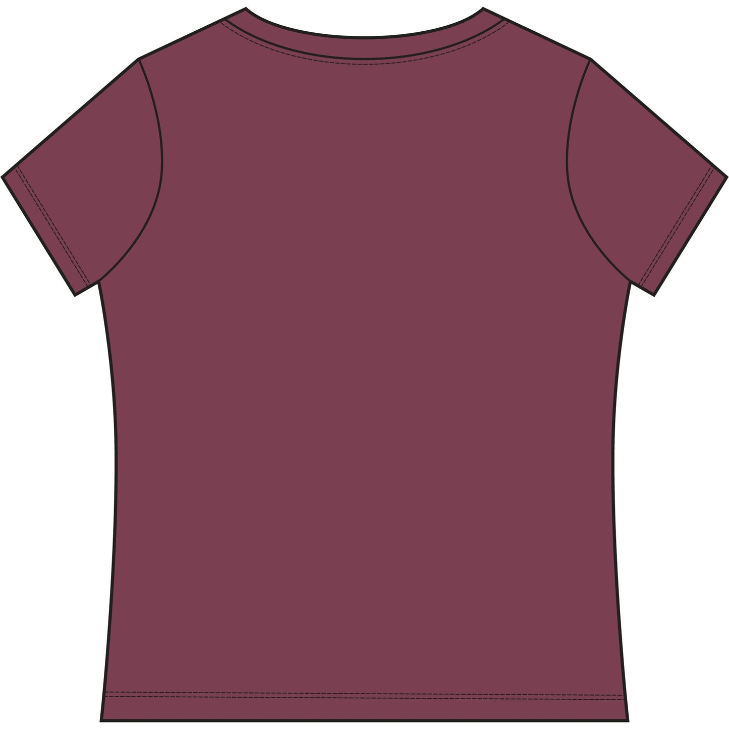 Overcomers Women's V-Neck Tee — Small Chest Logo Casual Top