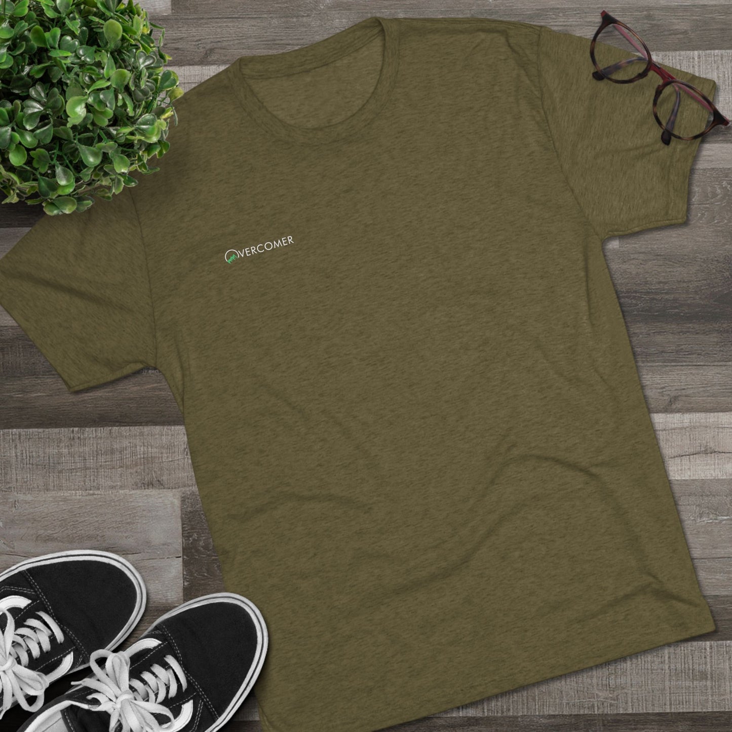 Overcomers' Swag, Casual Graphic Tee, Unisex Crew T-Shirt, Everyday Wear, Trendy Style, Soft Fabric